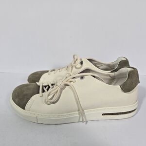 BIRKENSTOCK Bend Low Decon Pop Mens 10 Mink Eggshell Leather Suede Nubuck Shoes